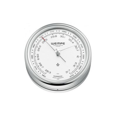 Wempe - CW250014 - Barometer - 100mm - Edelstahl - PILOT V