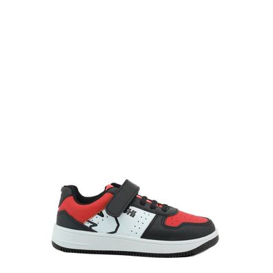 Shone - Sneakers - 002-002-BLACK-RED - Junge