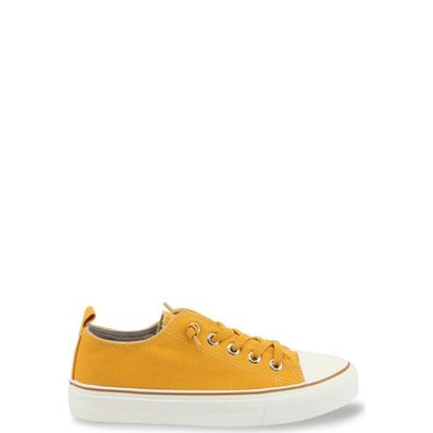 Shone - Schuhe - Sneakers - 292-003-MUSTARD - Kinder - gold, white