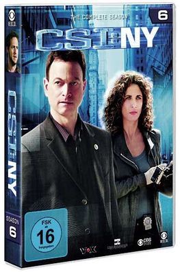 CSI New York Season 6 - Universum Film UFA 88697919309 - (DVD Video / TV-Serie)