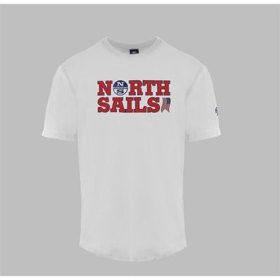 North Sails - T-Shirt - 9024110101-WHITE - Herren