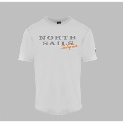 North Sails - T-Shirt - 9024030101-WHITE - Herren