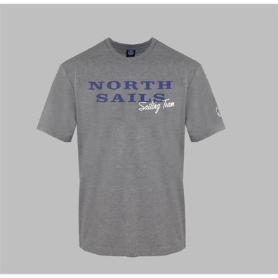 North Sails - T-Shirt - 9024030926-GREY-MEL - Herren