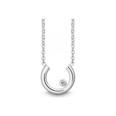 QUINN - Halskette - Damen - Silber 925 - Diamant - Wess. (H) - piqué - 272209