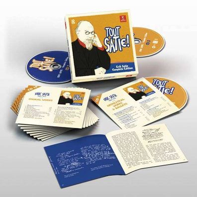 Erik Satie (1866-1925): Tout Satie! - Erik Satie Complete Edition - Erato 2564604796