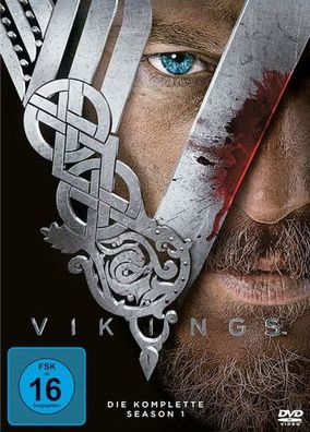 Vikings - Staffel #1 (DVD) 3Discs NEU Min: 390/ DD5.1/ WS Neues Covermotiv - ...