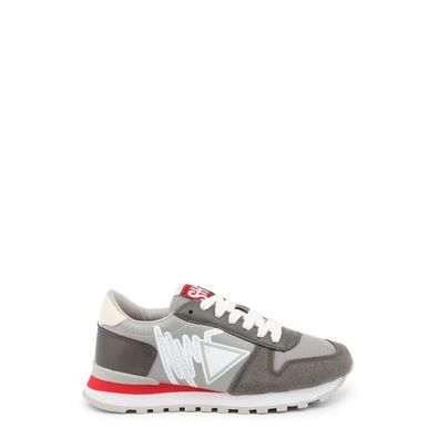 Shone - Schuhe - Sneakers - 617K-015-MIDGREY - Kinder - gray, red
