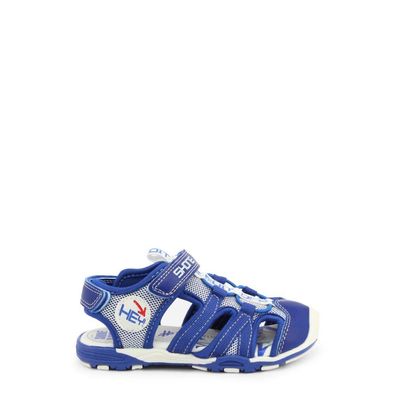 Shone - Schuhe - Sandalette - 3315-035-BLUE - Kinder - blue, white