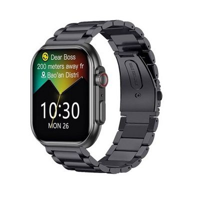 Smarty2.0 - SW068D01 - Smartwatch - Unisex - Boost - Metall - schwarz