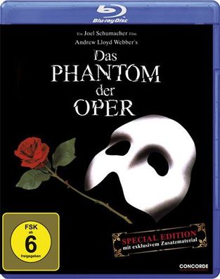 Phantom der Oper, Das (BR) S.E. Min: 141/ DTS-HD5.1/ HD-1080p Concord - Concord...