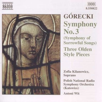 Henryk Mikolaj Gorecki (1933-2010): Symphonie Nr.3 "Symphonie der Klagelieder" - Nax