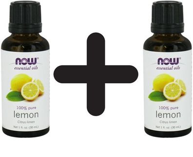 2 x Essential Oil, Lemon Oil - 30 ml.