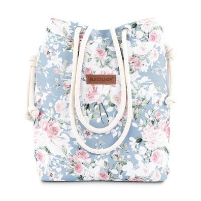 Handtaschen Beuteltasche Damen Tasche A4 - Schultertasche Shopper Bag Stofftaschen St