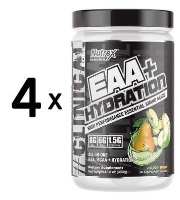 4 x EAA + Hydration, Apple Pear - 390g