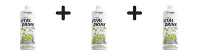 3 x Best Body Nutrition Vital Drink Zerop (1000ml) Kiwi Gooseberry