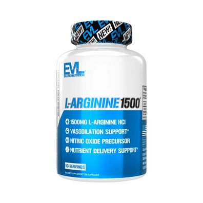 EVL Nutrition L-Arginine 1500 (100 caps) Unflavoured