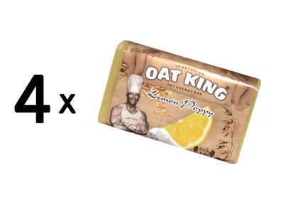 4 x LSP Oat King Energy Bar (10x95g) Lemon Poppy