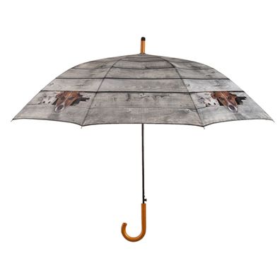 Esschert Design Peek-a-Boo Regenschirm Kuckuck! Hund & Katze Automatik TP384