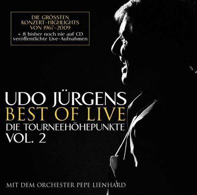 Udo Jürgens (1934-2014): Best Of Live - die Tourneehöhepunkte Vol. 2 - Ariola - (CD