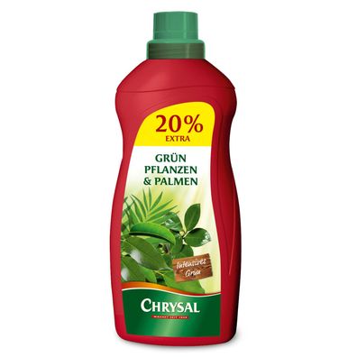 Chrysal Flüssigdünger für Grünpflanzen und Palmen - 1200 ml