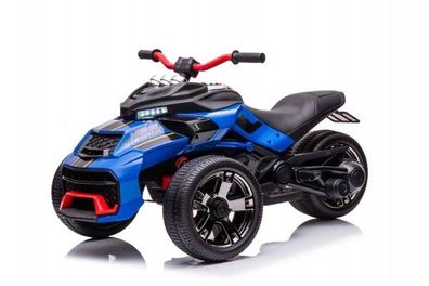 Elektro Kinder Motorrad Trike Dreirad Sport 2x35W 12V/7Ah Blau