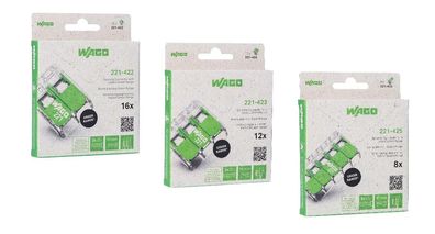 WAGO Green Range nachhaltige Verbindungsklemme 2-Leiter, bis 4mm² mit ...