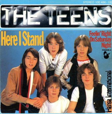 7" Cover The Teens - Here i stand