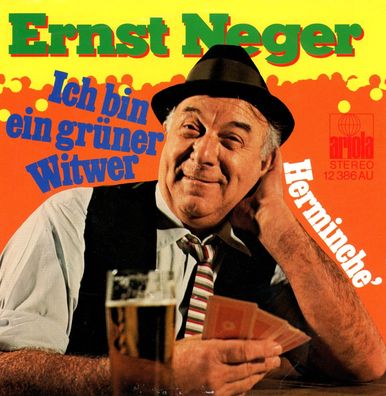 7" Cover Ernst Neger - Ich bin ein grüner Witwer