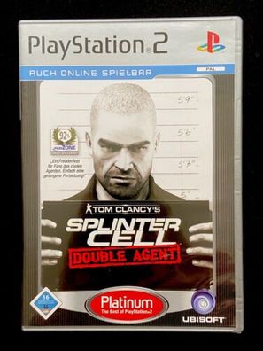Tom Clancys Splinter Cell Double Agent PlayStation 2 Platinum Ubisoft