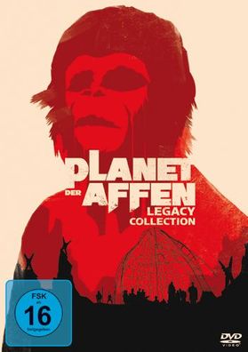 Planet der Affen - Die Saga (DVD) 6DVDs Min: 585/ DD5.1/4:3 Neues Cover! - Fox 22