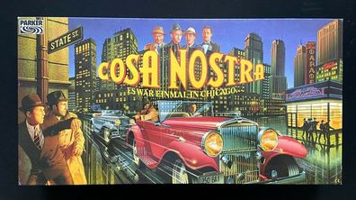 Cosa Nostra Parker Es war einmal in Chicago Brettspiel Gesellschaftsspiel 1987