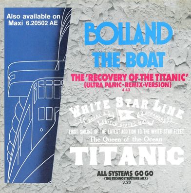 7" Cover Bolland - The Boat