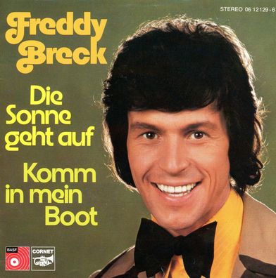 7" Cover Freddy Breck - Die Sonne geht auf