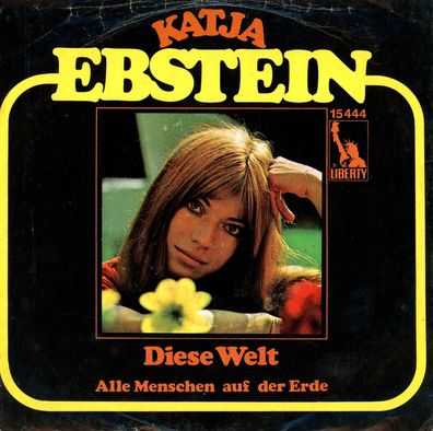7" Cover Katja Ebstein - Diese Welt