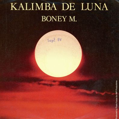 7" Cover Boney M - Kalimba de Luna