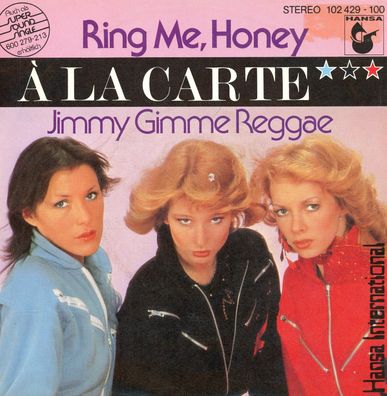 7" Cover A La Carte - Ring me Honey