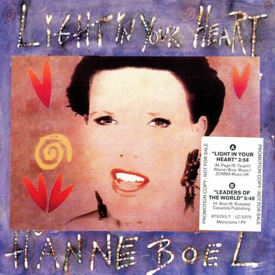 7" Cover Hanne Boel - Light in Your Heart