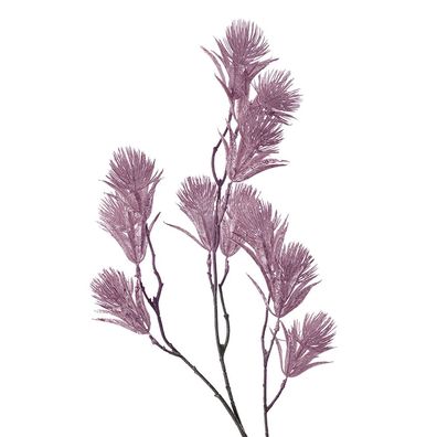 Clayre & Eef Kunstblume 88 cm Violett Kunststoff (Gr. 13x4x88 cm)