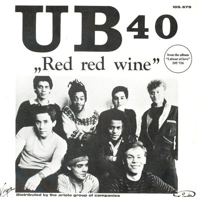 7" Cover UB 40 - Red Red Wine