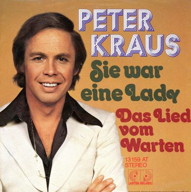 7" Cover Peter Kraus - Sie war eine Lady