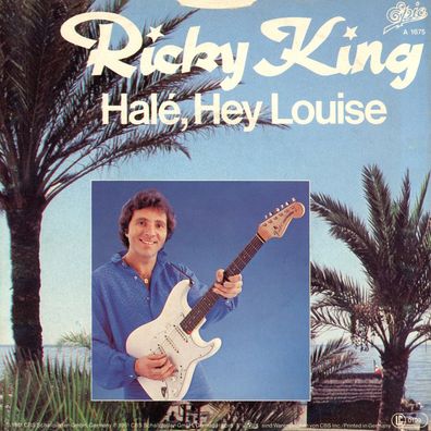 7" Cover Ricky King - Hale Hey Louise