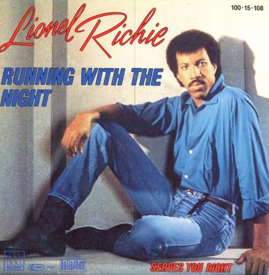 7" Cover Lionel Richie - Running with the Night
