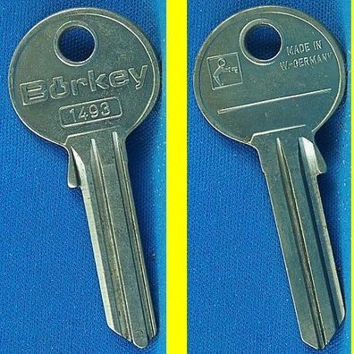 Schlüsselrohling Börkey 1493 für verschiedene Dom, Blossom Profilzylinder
