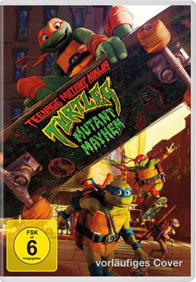 Teenage Mutant Ninja Turtles: Mutant Mayhem (DVD) Min: 95/ DD5.1/ WS