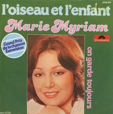 7" Marie Myriam - L´oiseau et l´enfant