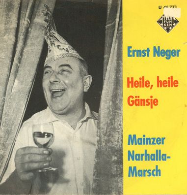 7" Ernst Neger - Heile heile Gänsje