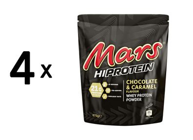 4 x Mars Protein Mars Protein Powder (875g) Chocolate and Caramel