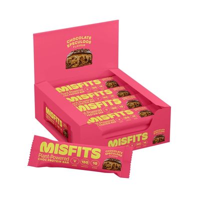 Misfits Vegan Protein Bar (12x45g) Chocolate Speculoos