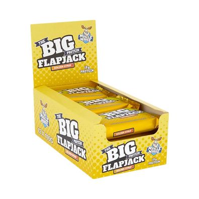 Muscle Moose Big Protein Flapjack (12x100g) Golden Syrup