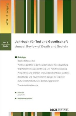 Jahrbuch f?r Tod und Gesellschaft 2024, Thorsten Benkel